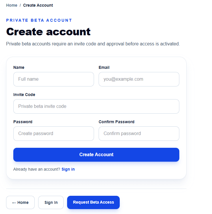 Step 1 — Create Your Account